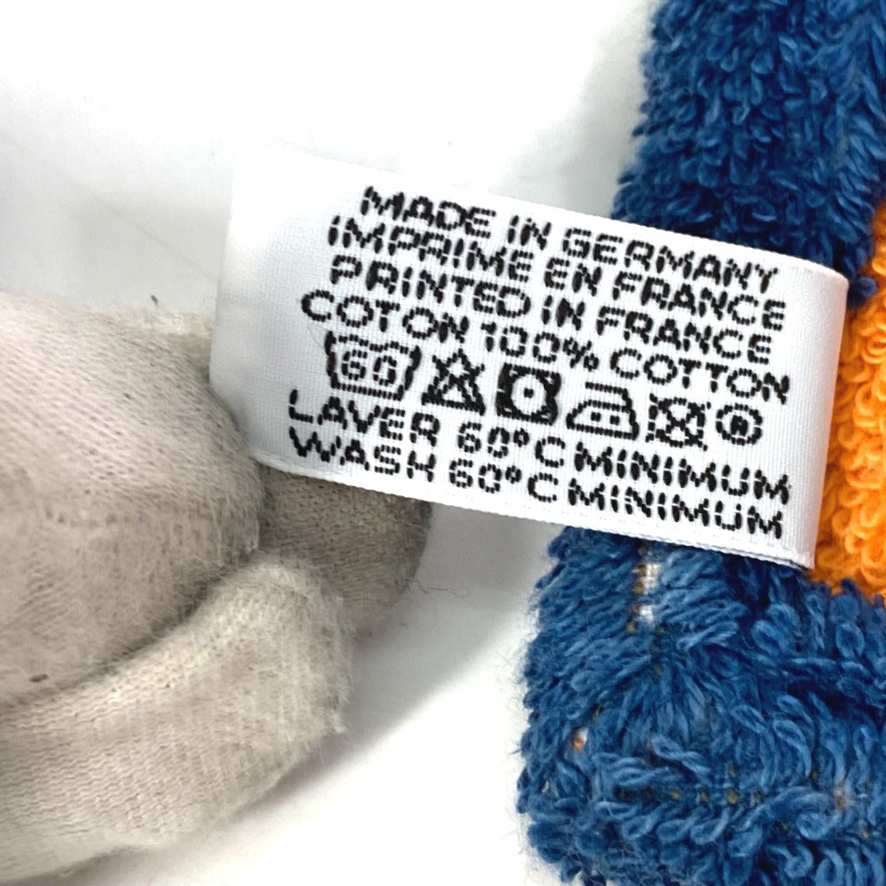 HERMES カレ・ド・プラージュ スクエア ハンドタオル タオル コットン レディース マルチカラー