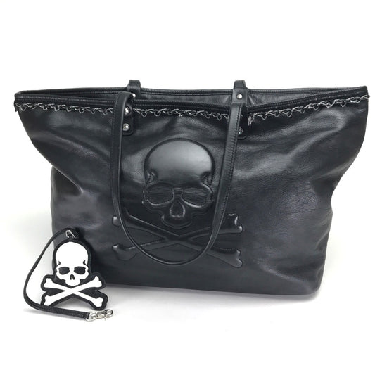 Mastermind Japan Shoulder Bag Skull Men Ladies Cuero Unisex Tote bolso