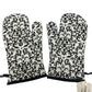 Francfranc Damask Neo Curuk Oven Mitts Kitchenware Cotton Unisex White