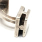 HERMES H スクエア カフス 小物 アクセサリー カフス SV925 レディース シルバー - brandshop-reference