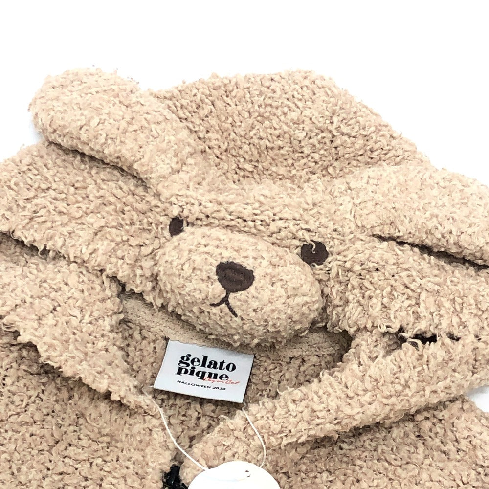 gelato pique ハロウィン 2020 イヌモコbabyポンチョ アパレル ベビー服 フード ポンチョ ポリエステル キッズ ベージュ