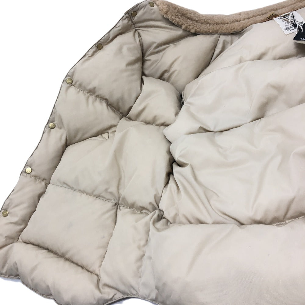 GD0117 Rocky Mountain × GDC Collabo Christy Vest ロッキーマウンテン × GDCコラボ クリスティ アパレル アウター ダウンベスト ナイロン メンズ ベージュ