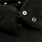 GVGV Women's Wool Hooded Jacket in Black