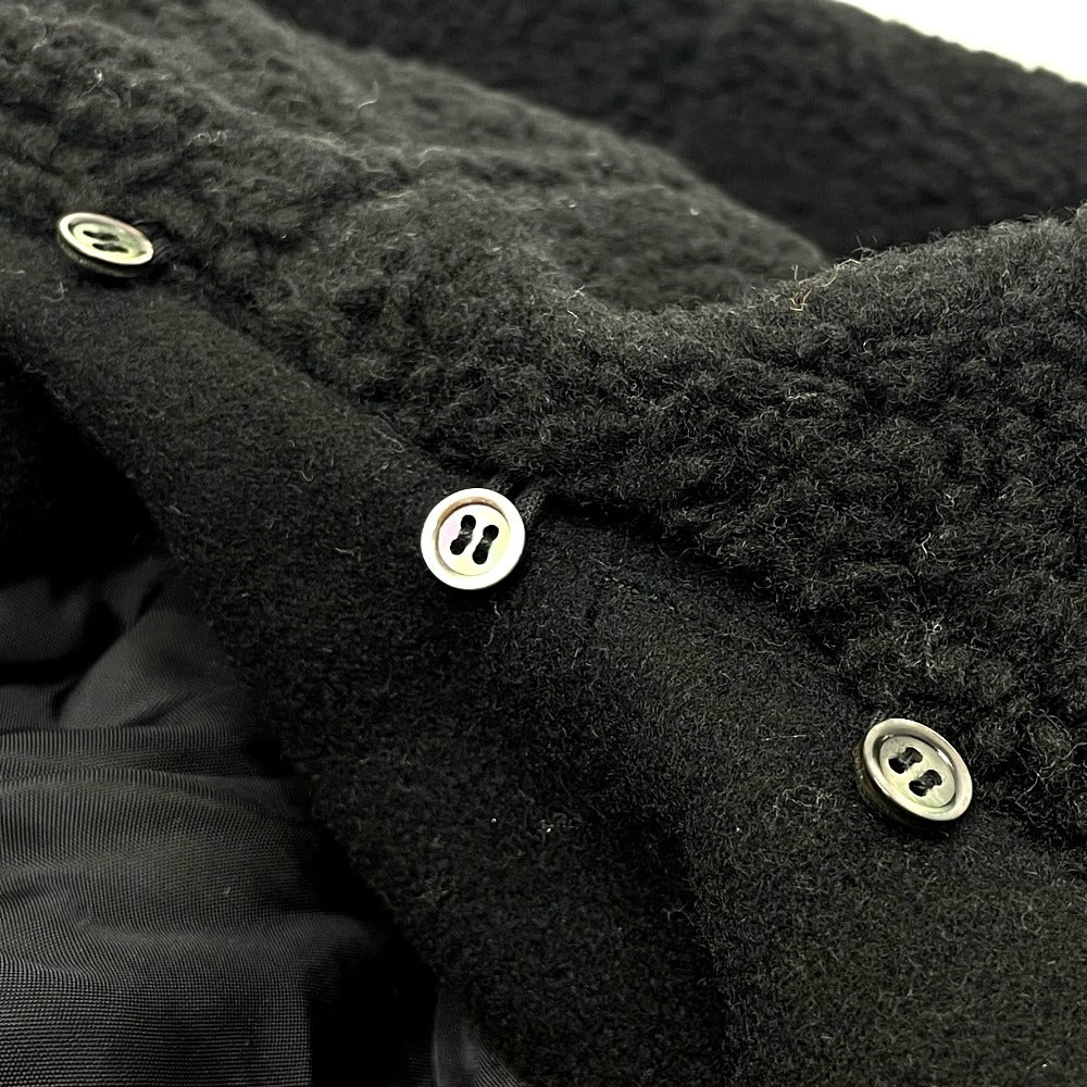 GVGV Women's Wool Hooded Jacket in Black