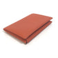 HERMES Business Card Holder/Pass Case with Calvi Palm Tree Design, Bifold Card Case, Swift, Unisex, Orange