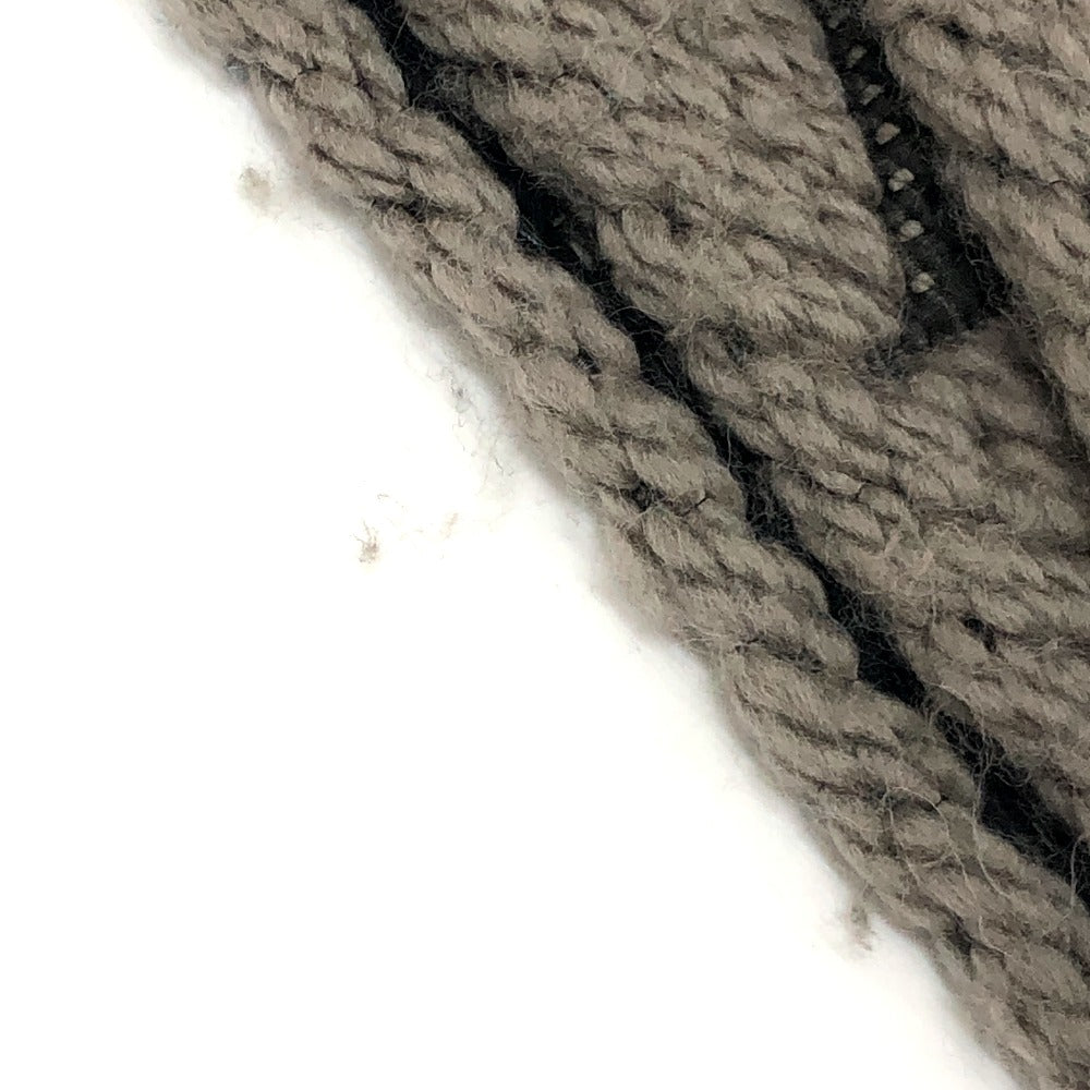 LOUIS VUITTON M72242 エシャルプ ロゴマニア ファッション小物 冬小物 防寒具 マフラー ウール レディース ヴェローヌ グレー