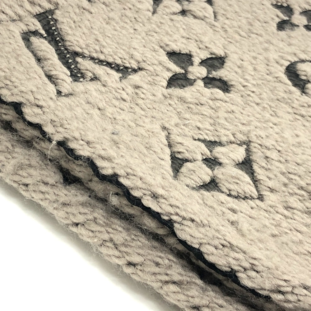 LOUIS VUITTON M72242 エシャルプ ロゴマニア ファッション小物 冬小物 防寒具 マフラー ウール レディース ヴェローヌ グレー