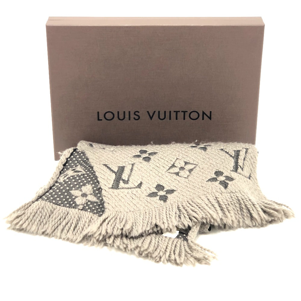 LOUIS VUITTON M72242 エシャルプ ロゴマニア ファッション小物 冬小物 防寒具 マフラー ウール レディース ヴェローヌ グレー