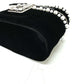 ROGER VIVIER RBWANMH70000LU クリスタル フェイクパール ヴァニティ カバン マイクロ 2WAY ハンドバッグ ベルベット レディース ブラック - brandshop-reference