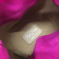 ROGER VIVIER Funny Love 2WAY Bag Chain Shoulder Bag Handbag Suede Women's Pink