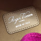 ROGER VIVIER Funny Love 2WAY Bag Chain Shoulder Bag Handbag Suede Women's Pink