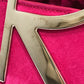 ROGER VIVIER Funny Love 2WAY Bag Chain Shoulder Bag Handbag Suede Women's Pink