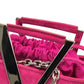 ROGER VIVIER Funny Love 2WAY Bag Chain Shoulder Bag Handbag Suede Women's Pink