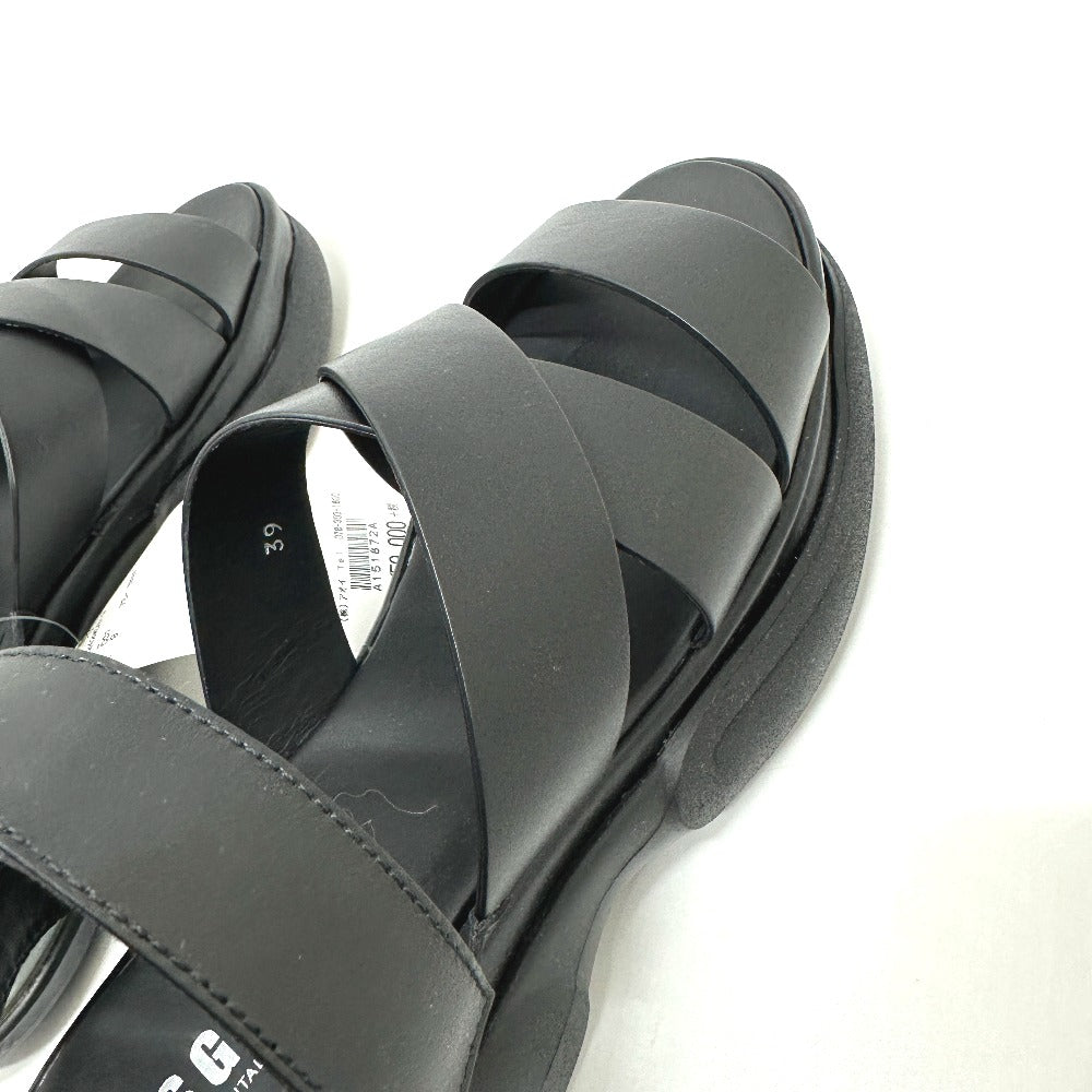 MSGM 2242MDS19 グラディエーター サンダル レザー レディース ブラック - brandshop-reference