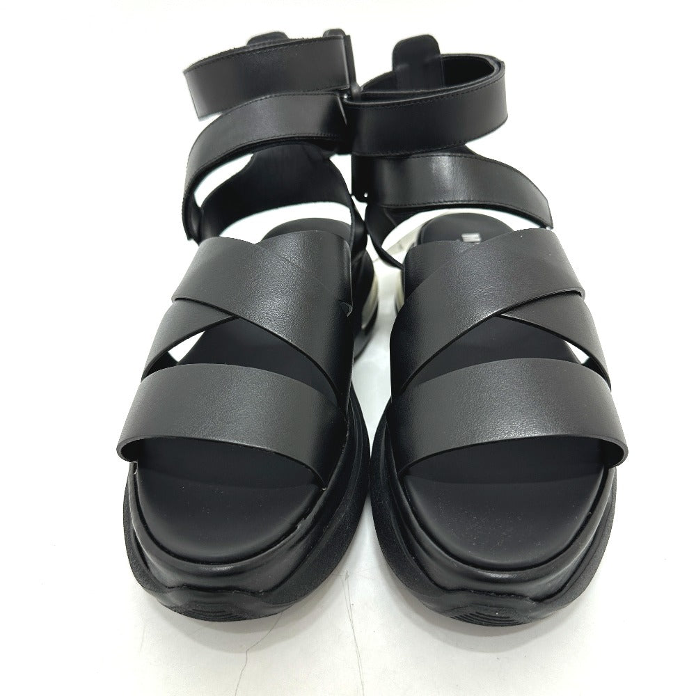 MSGM 2242MDS19 グラディエーター サンダル レザー レディース ブラック - brandshop-reference