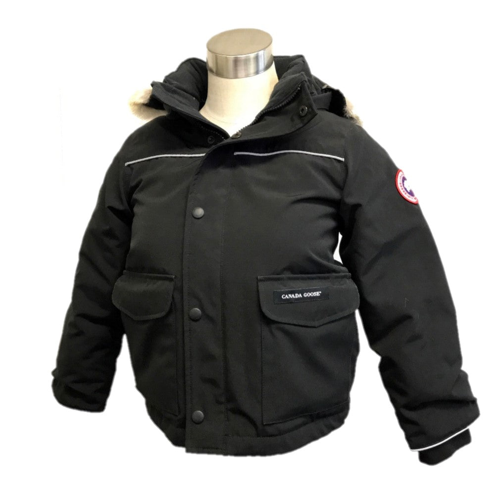 CANADA GOOSE JASPER ジャスパー アウター ダウンジャケット ポリエステル キッズ ブラック