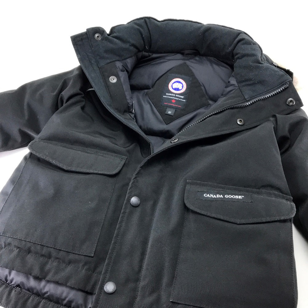 CANADA GOOSE JASPER ジャスパー アウター ダウンジャケット ポリエステル キッズ ブラック