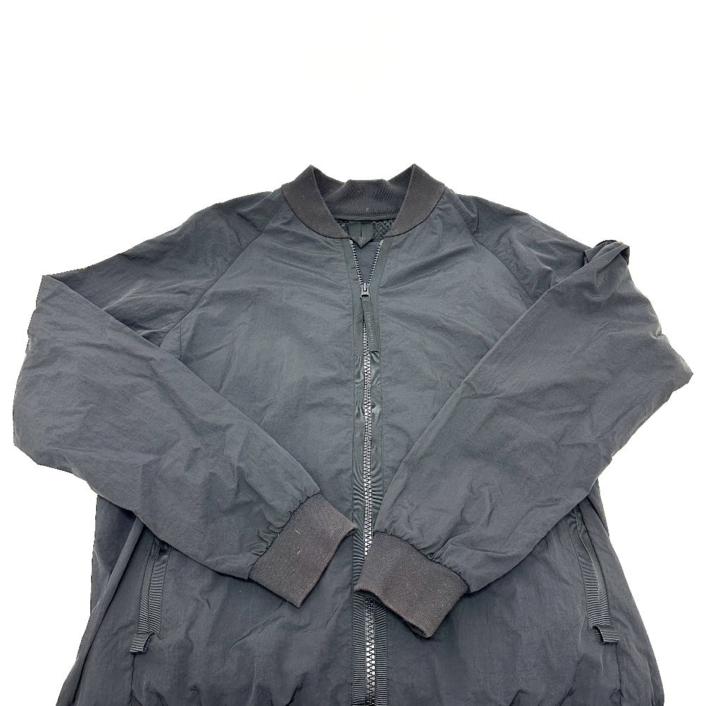 Kanada Goose 2441MB Nylon Switching Windbridge Apparel Out Zip Up Jacket Nylon Lelaki Hitam