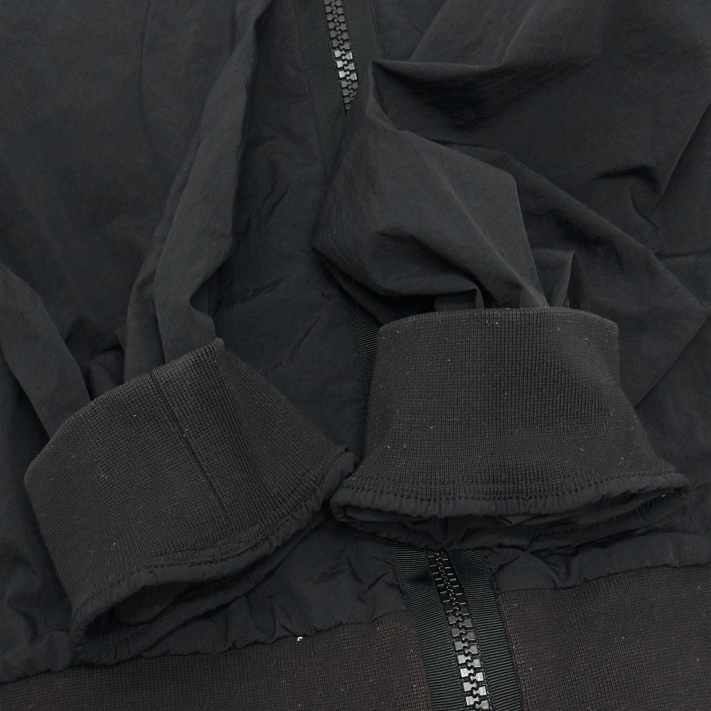 Kanada Goose 2441MB Nylon Switching Windbridge Apparel Out Zip Up Jacket Nylon Lelaki Hitam