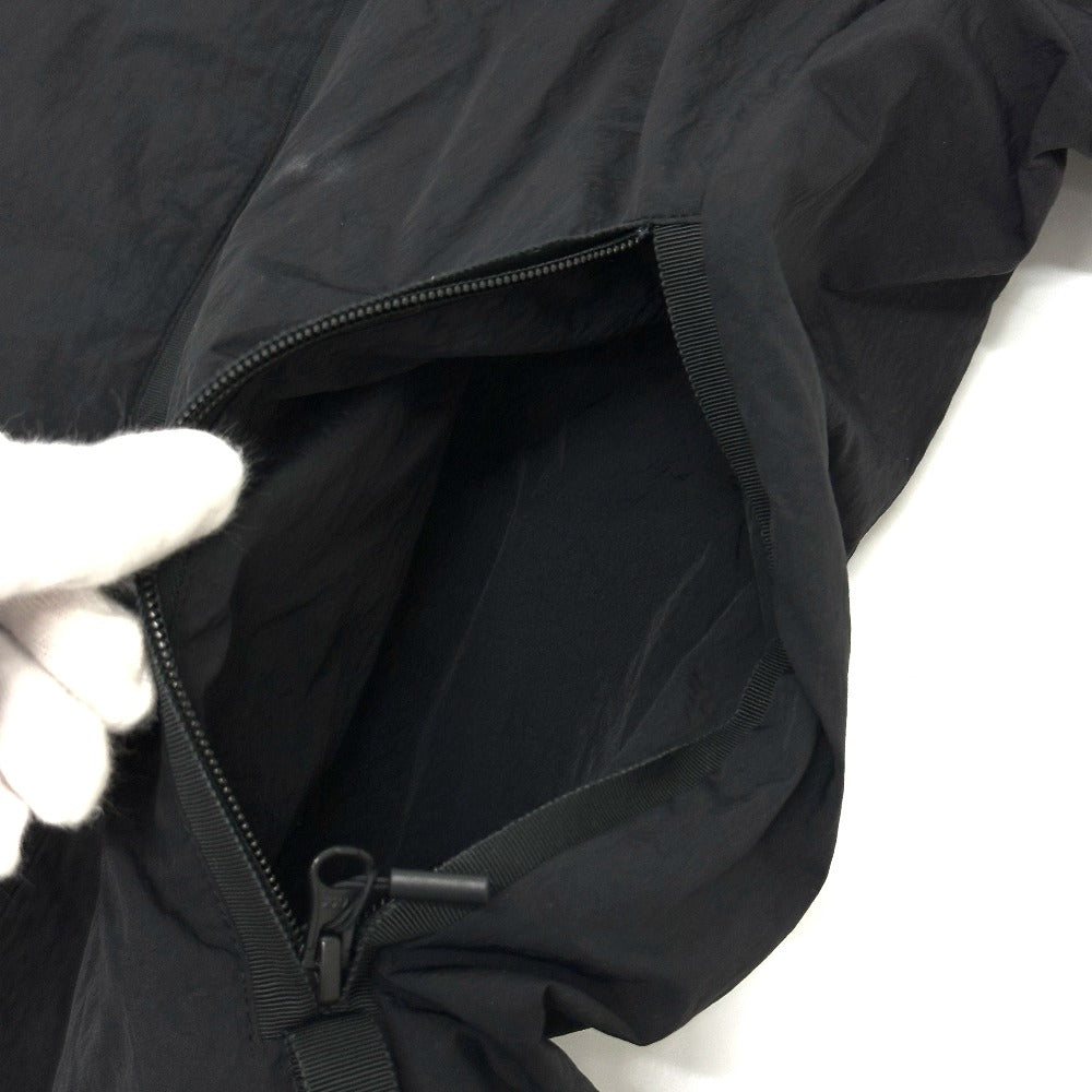 Kanada Goose 2441MB Nylon Switching Windbridge Apparel Out Zip Up Jacket Nylon Lelaki Hitam