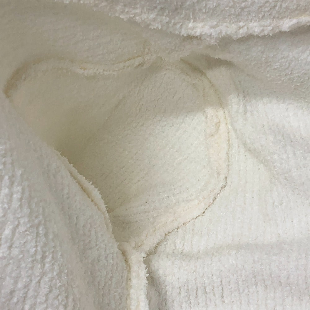 Peach John Salon by Peach John Fluffy Loungewear Long-Sleeve Gown Pajamas Tops & More Cotton Ladies White