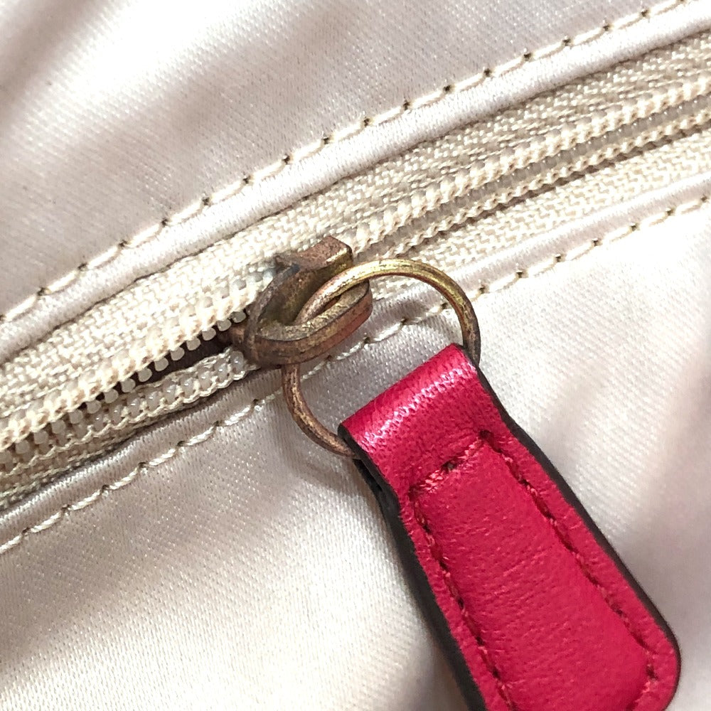 COACH 21281 マディソン ギャザード 2WAYバック トートバック バック カバン トートバッグ レザー レディース レッド - brandshop-reference