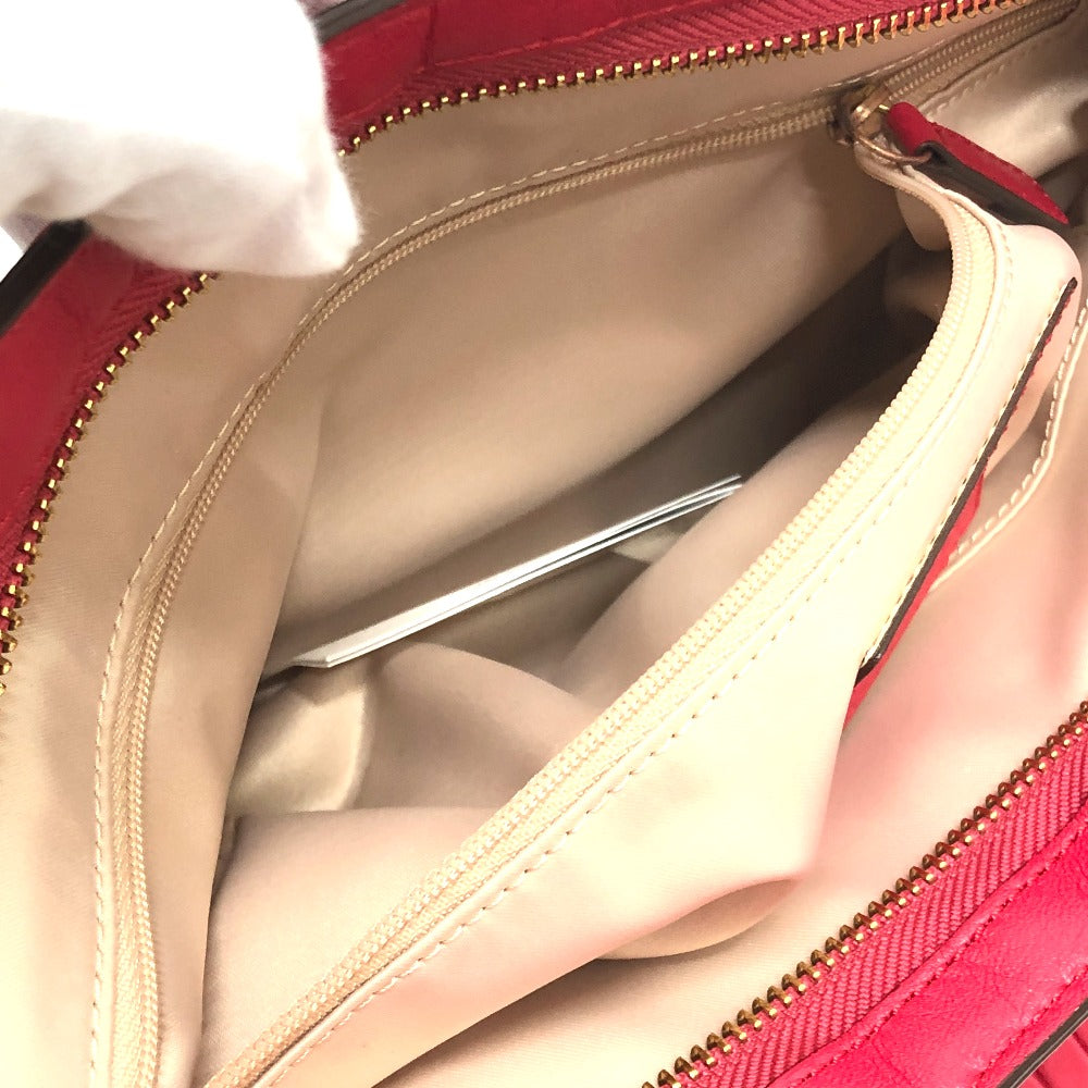 COACH 21281 マディソン ギャザード 2WAYバック トートバック バック カバン トートバッグ レザー レディース レッド - brandshop-reference