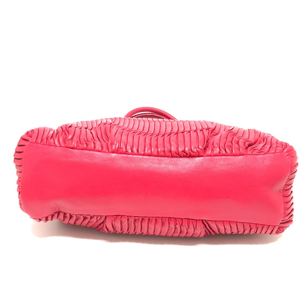 COACH 21281 マディソン ギャザード 2WAYバック トートバック バック カバン トートバッグ レザー レディース レッド - brandshop-reference