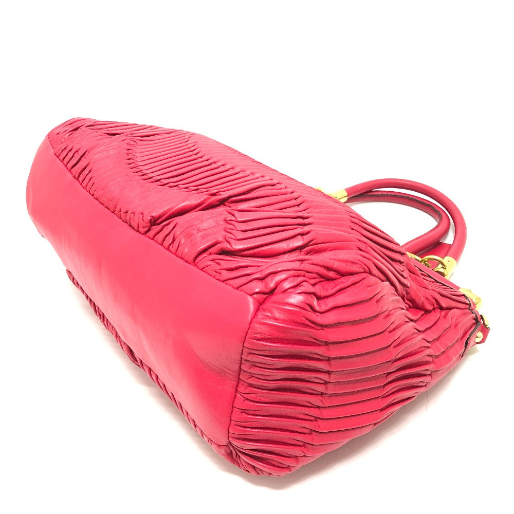 COACH 21281 マディソン ギャザード 2WAYバック トートバック バック カバン トートバッグ レザー レディース レッド - brandshop-reference