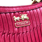 COACH 21281 マディソン ギャザード 2WAYバック トートバック バック カバン トートバッグ レザー レディース レッド - brandshop-reference