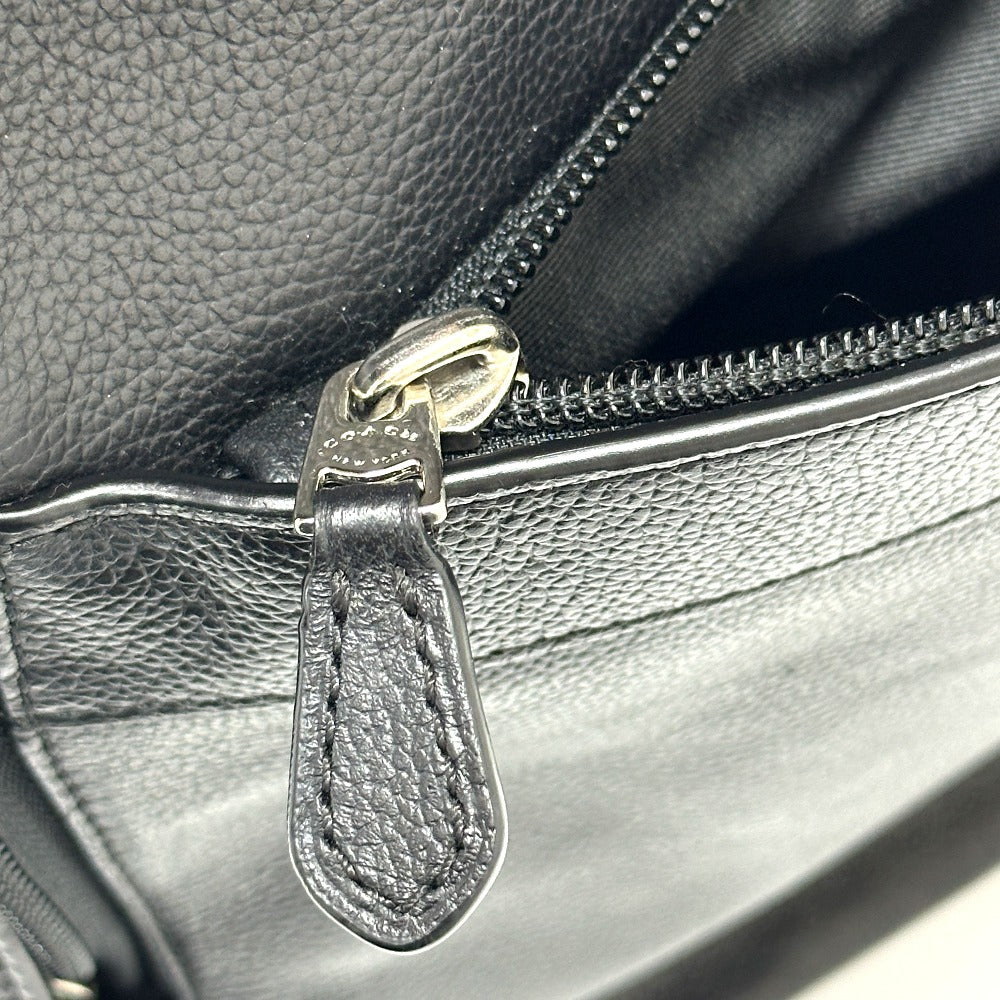 COACH F54770 ロゴ クロスボディ カバン ボディバッグ レザー レディース ブラック - brandshop-reference
