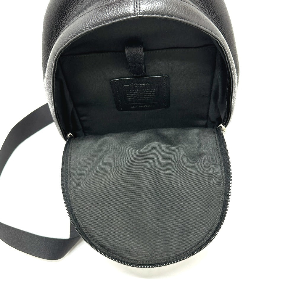 COACH F54770 ロゴ クロスボディ カバン ボディバッグ レザー レディース ブラック - brandshop-reference