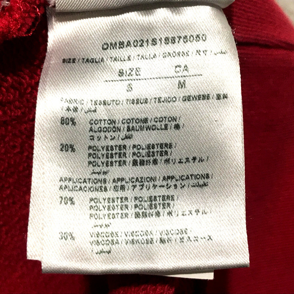 OFF-WHITE OMBA021S188750502010 Sweatshirt, 2018SS Champion Collaboration Crew Neck Sweatshirt, Cotton, Men's, Red/Black