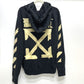 OFF-WHITE OMBE001R20E30002 19AW アパレル 服 ジップアップ ジャケット フーディ パーカー コットン メンズ ブラック