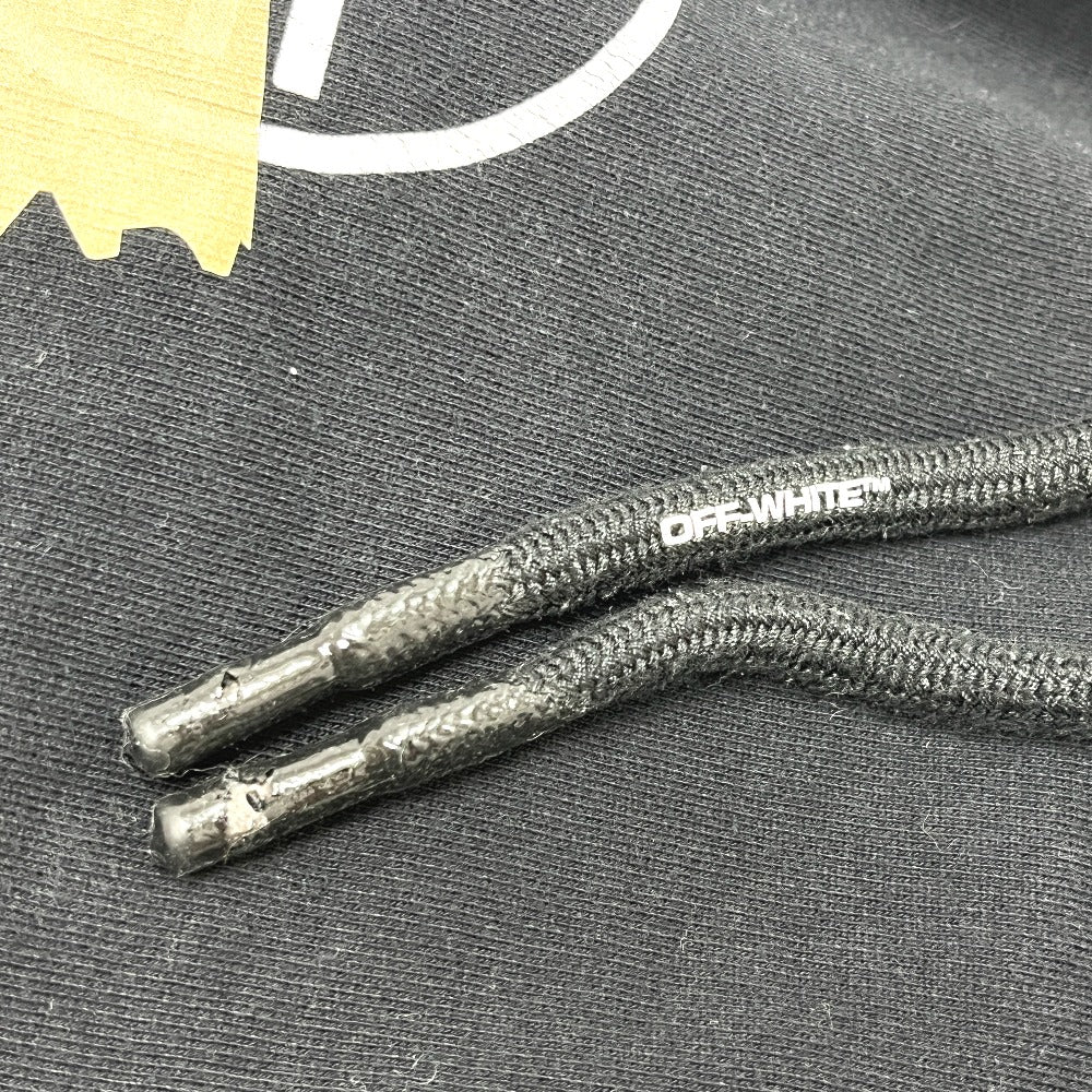 OFF-WHITE OMBE001R20E30002 19AW アパレル 服 ジップアップ ジャケット フーディ パーカー コットン メンズ ブラック