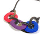 HERMES Caramba Multicolor Necklace in Buffalo Horn, Red, for Women
