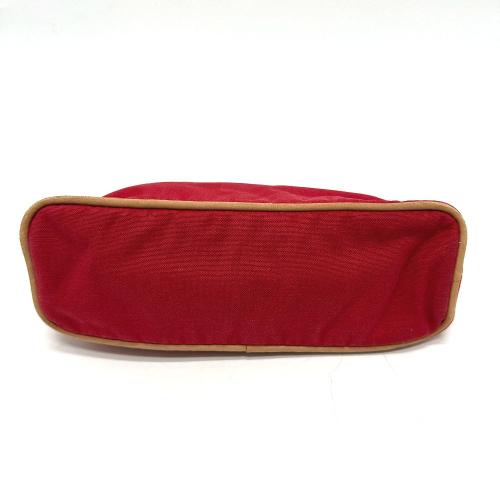 HERMES ボリードポーチ25 ポーチ キャンバス レディース レッド - brandshop-reference