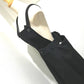 IRENE 20A85006 Double Wrap Apron Dress, Women's, Black