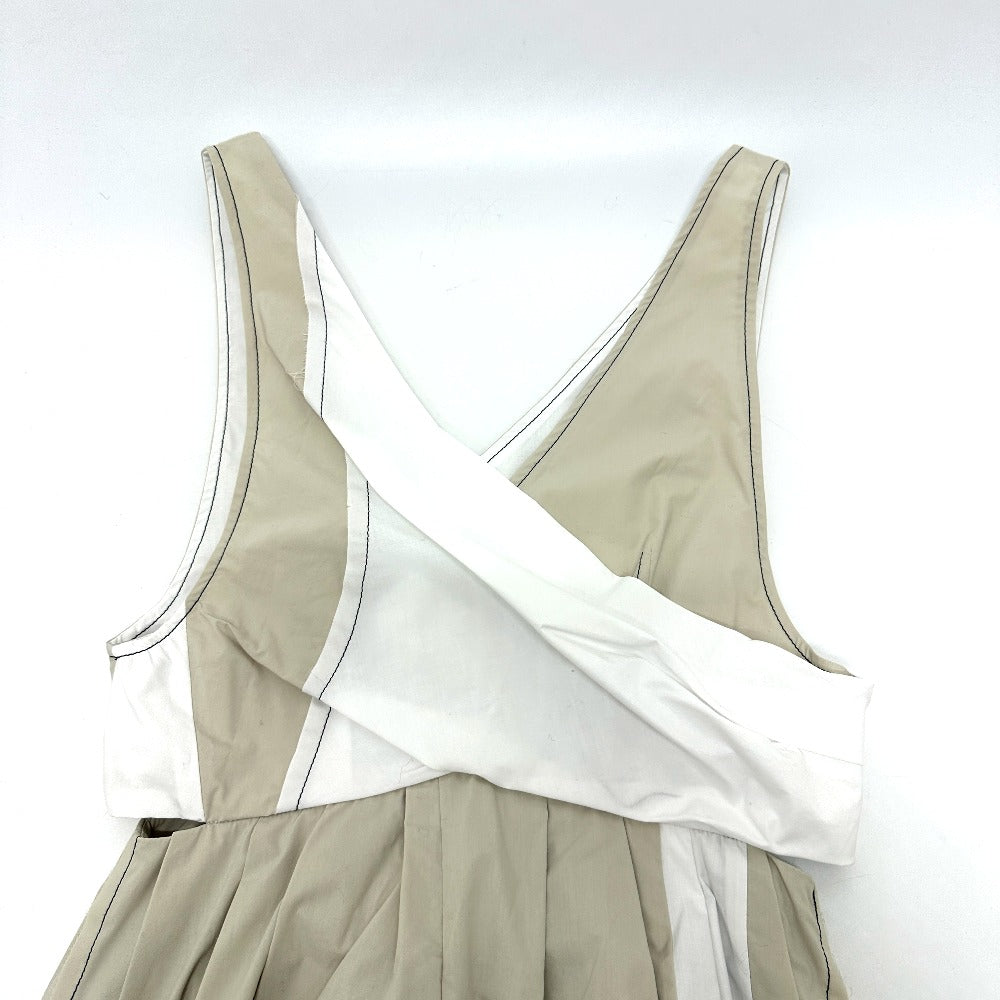 IRENE 23S85004 カラーブロックマキシドレス アパレル ワンピース コットン レディース グレー