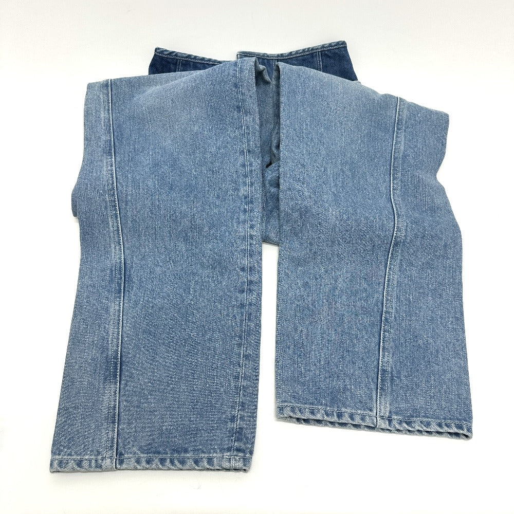 IRENE 25A88003 ダブルウエストデニムパンツ アパレル ボトムス ジーンズ デニムパンツ コットン レディース ブルー