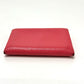 HERMES Calvi Business Card Holder/Pass Case, Bifold Card Case, Epson, Women's, Rose Azalee, Pink