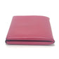HERMES Calvi Accesorios de hardware plateado Estuche para tarjetas plegable Tarjetero para tarjetas de visita Estuche para monedas Evercolor Mujer Rosa Rosa