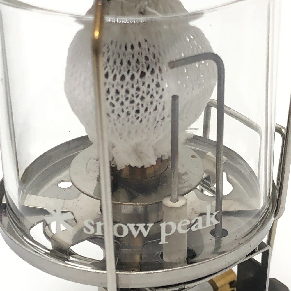 Snow Peak GL-100AR スノーピーク ギガパワーランタン 天 オート ガスランタン 雑貨 ステンレス ユニセックス グレー