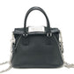 Maison Margiela 56WG0081 5AC マイクロ カバン 2WAY チェーン ショルダー ハンドバッグ レザー レディース ブラック