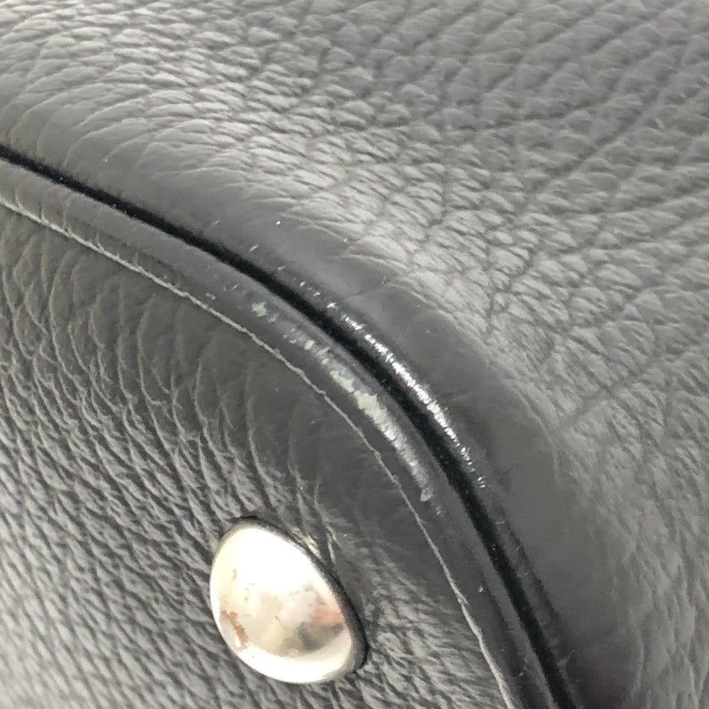 Maison Margiela 56WG0081 5AC マイクロ カバン 2WAY チェーン ショルダー ハンドバッグ レザー レディース ブラック