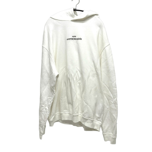 Maison Margiela 22AW ロゴ フーディ アパレル パーカー コットン メンズ ホワイト - brandshop-reference