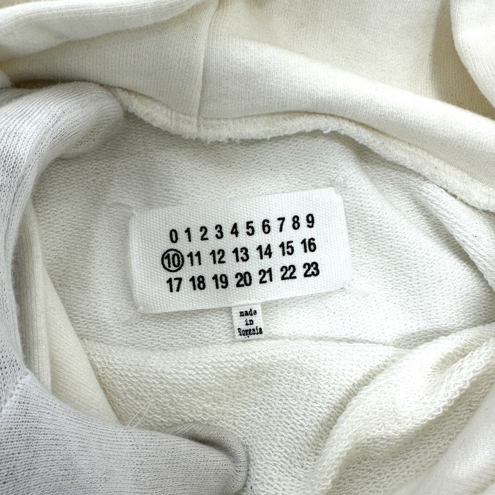Maison Margiela 22AW ロゴ フーディ アパレル パーカー コットン メンズ ホワイト - brandshop-reference
