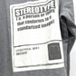 Maison Margiela S50GU0064 STEREOTYPE Crewneck Sweatshirt Stereotype Sweat Apparel 18AW trainer cotton gray Used