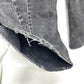 Maison Margiela cut out Wide-leg pants apparel Denim pants cotton Black Used