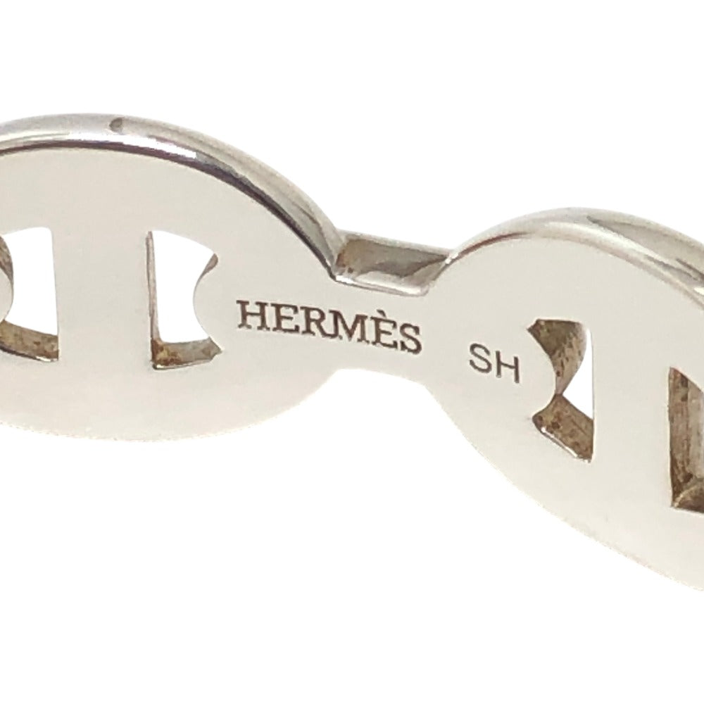 HERMES シェーヌダンクル アンシェネ SHサイズ アクセサリー バングル SV925 レディース シルバー